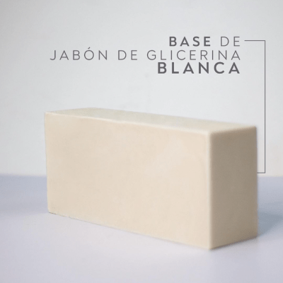 Base de jabón de glicerina Blanca