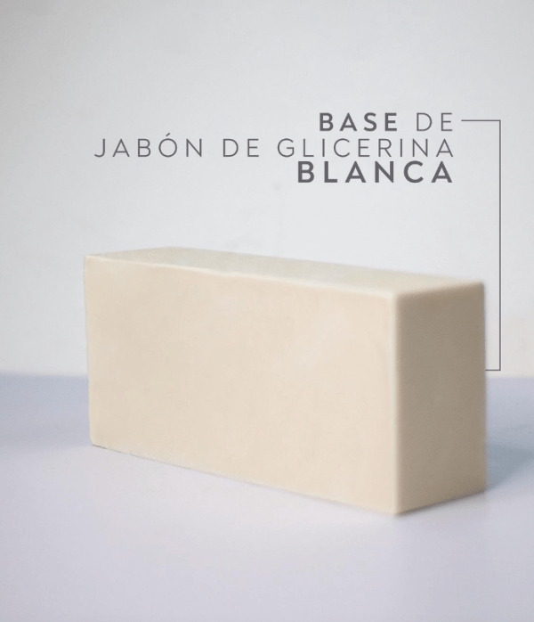 Base de jabón de glicerina Blanca