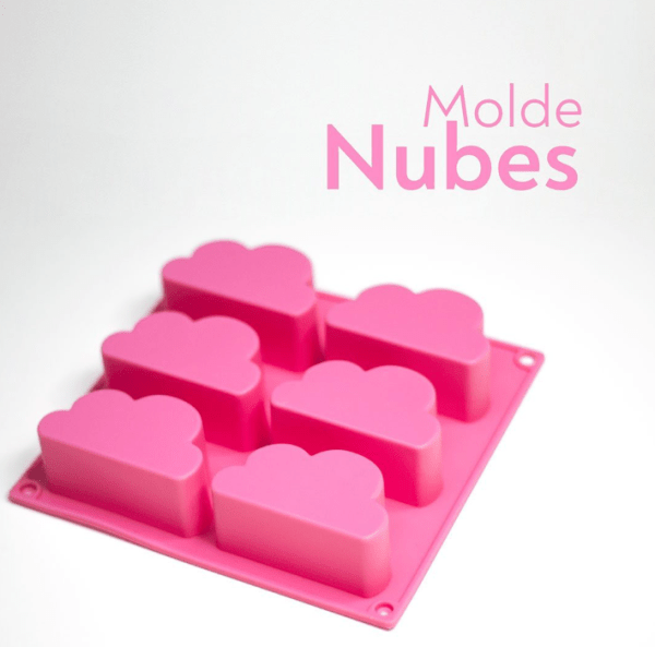 Molde para Jabón Nubes