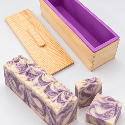 Molde de madera y silicona