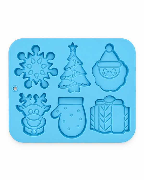 Molde para Jabón Navideño Variado